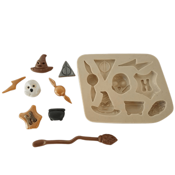 Molde de Silicone Apliques Paixão Potter