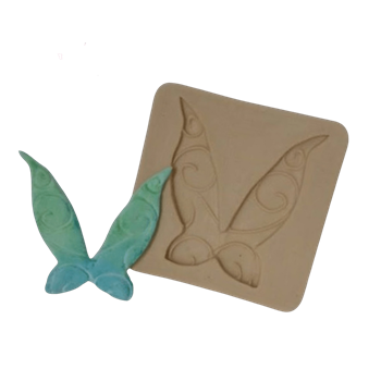 Molde de silicone Asa de fada mini - cód 266