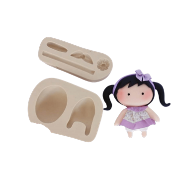 Molde de Silicone Baby Fofis Paixão - Cód 429