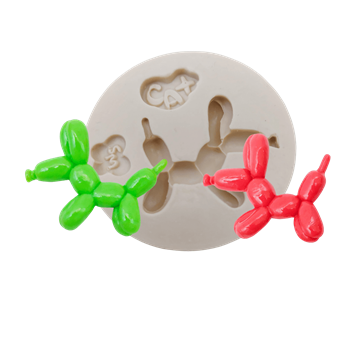 Molde de Silicone Balão Dog - Cód 1655