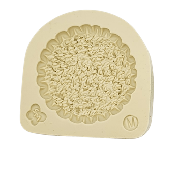 Molde de Silicone Base graminha com borda M - Cód 964