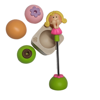 Molde de Silicone Base para Canetas e Velas Paixão - Cód 1038