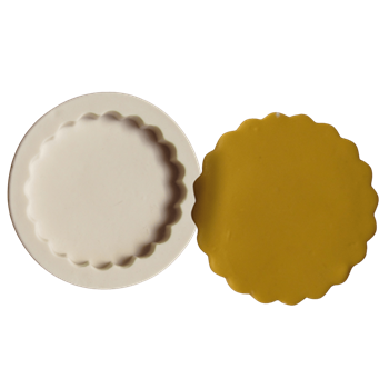 Molde de silicone - Base redonda lisa cód 165