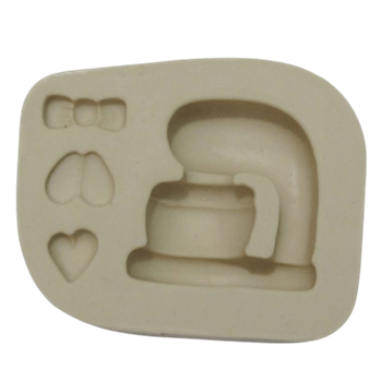 Molde de silicone Batedeira divertida - cód 324