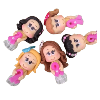 Molde de silicone Cabecinha Fofinha lisa P cód 224