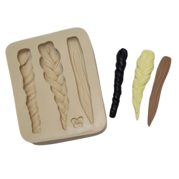 Molde de Silicone Cabelão Paixão Penteados - Cód 1194