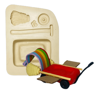 Molde de Silicone Carrinho das emoções - cod 1554