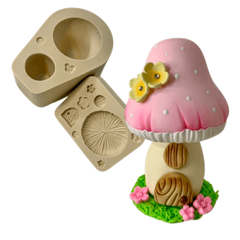 Casinha Cogumelo M - cod 1481