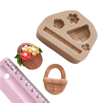 Molde de Silicone Cestinha da Paixão P