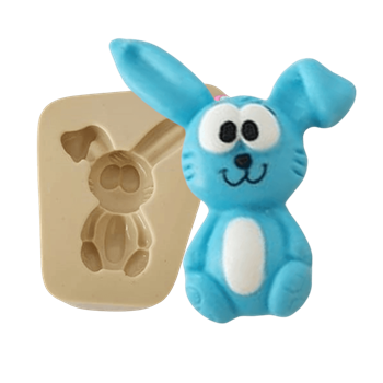 Molde de Silicone Coelho Paixão