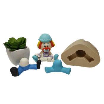Molde de Silicone Corpinho com Calça Paixão - Cód 718
