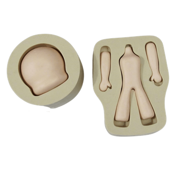 Molde de silicone Corpinho Universal G - cód 328