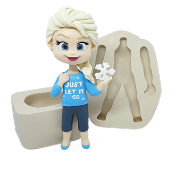 Molde de Silicone Corpinho Universal Paixão G - Cód 487
