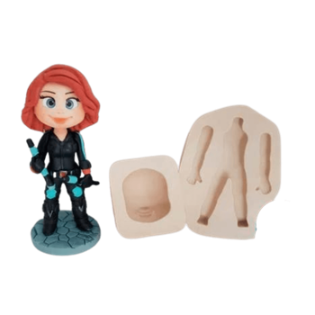 Molde de Silicone Corpinho Universal Paixão M - Cód 486