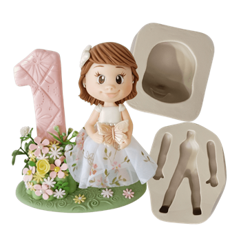 Molde de Silicone Corpinho Universal Paixão P - Cód 485