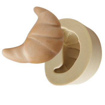 Molde de Silicone Croissant
