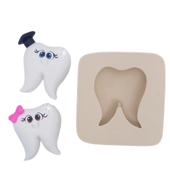 Molde de Silicone Dentinho da Van