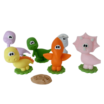 Molde de silicone Dino Mix - cód 341
