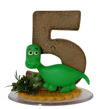 Molde de silicone Dino P - cód 261