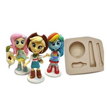 Molde de Silicone Doce Doll