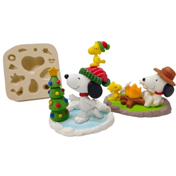 Molde de Silicone Eterno Snopaixão - cód 1585