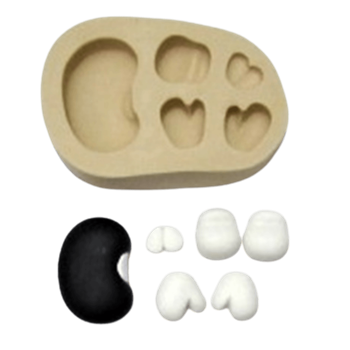 Molde de Silicone Feijão Divertido - Cód 441