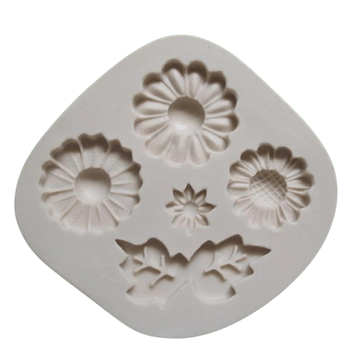 Molde de silicone - Flores da Paixão cód 198
