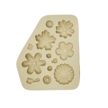 Molde de Silicone Flores Silvestre Modelo 2 - Cód 975