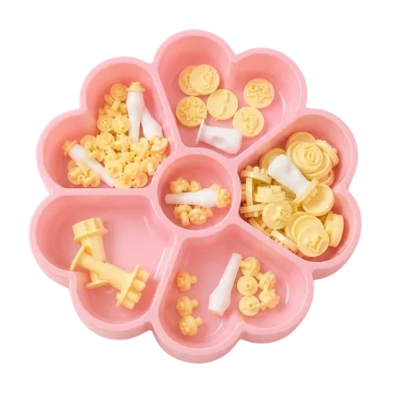 Fondue Box Flor de Corações Petisqueira Rosa Candy