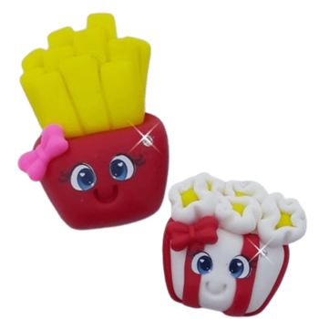 Molde de Silicone Fritas da Van