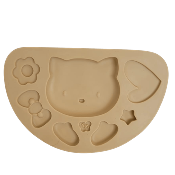 Molde de Silicone Gatinha kitty cabeça - cod 1535