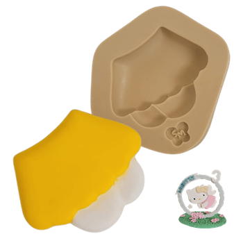 Molde de Silicone Gatinha kitty corpo anjo - cod 1539
