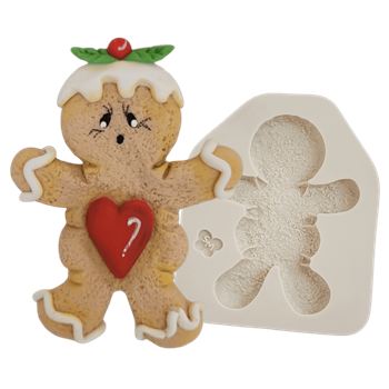 Molde de Silicone Gingerbread - cód 1593