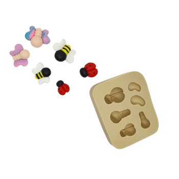 Molde de Silicone Insetinhos - Cód 706