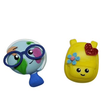 Molde de Silicone Kit Escolar modelo 1 Globo e Mochila cód 510