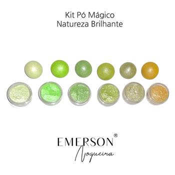 Kit pó magico natureza brilhante