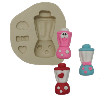 Molde de silicone Liquidificador Divertido - cód 322