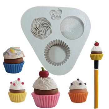 Mini bolinhos 3D - Cód 1627