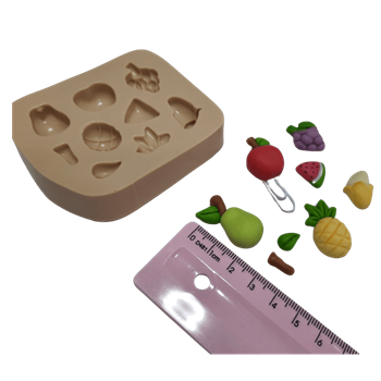 Molde de Silicone Mini Frutinhas Paixão - Cód 760