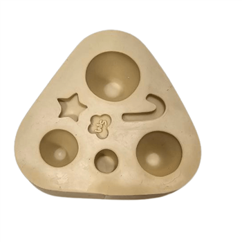 Molde de Silicone Mini Pinheiro 3D - cód 1582