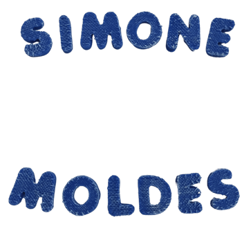 Molde de silicone Alfabeto jeans - cod 289