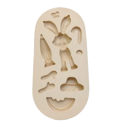 Molde de Silicone Acessórios da Turminha - cód 2278