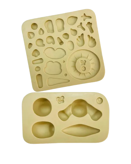 Molde de Silicone Animais do Bosque M (sem cabeça) - Cód 1380