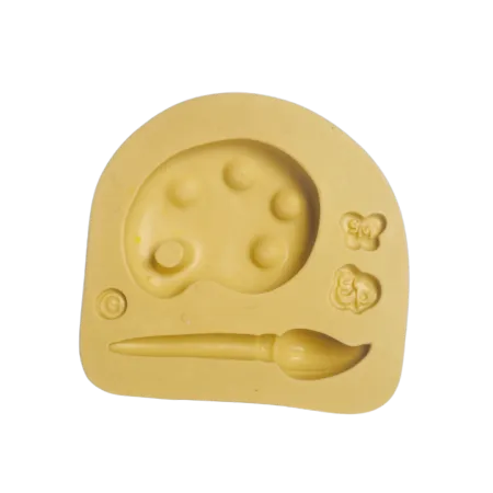 Molde de Silicone Aquarela Paixão G - Cód 2249