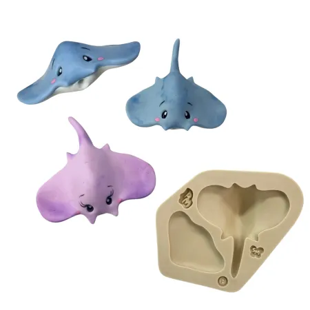 Molde de Silicone Arraia P - Cód 2072