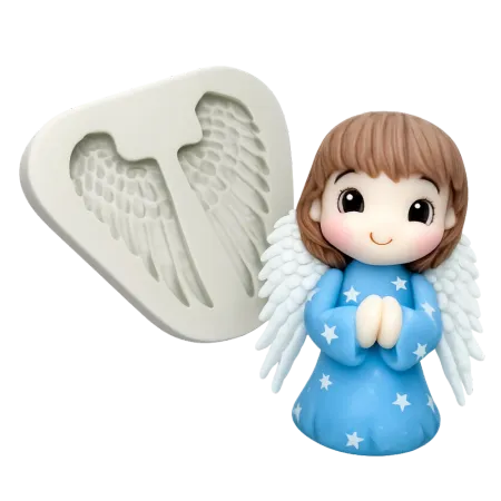 Molde de Silicone Asa de Anjo - Cód 069