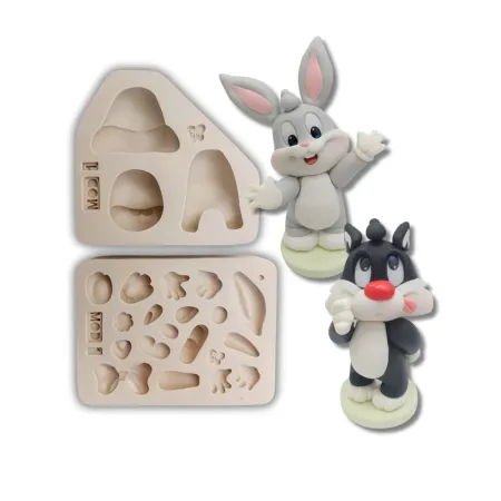 Molde de Silicone Baby Tunes Modelo 1 - Cód 1250
