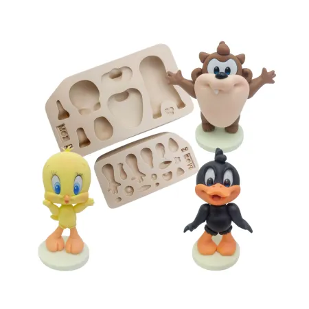 Molde de Silicone Baby Tunes Modelo 2 - Cód 1251