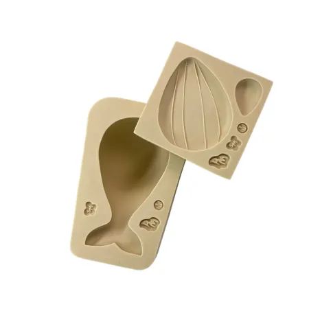 Molde de Silicone Baleia M - Cód 2075
