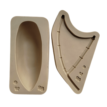 Molde de Silicone  Barco 3D G - Cód 1702